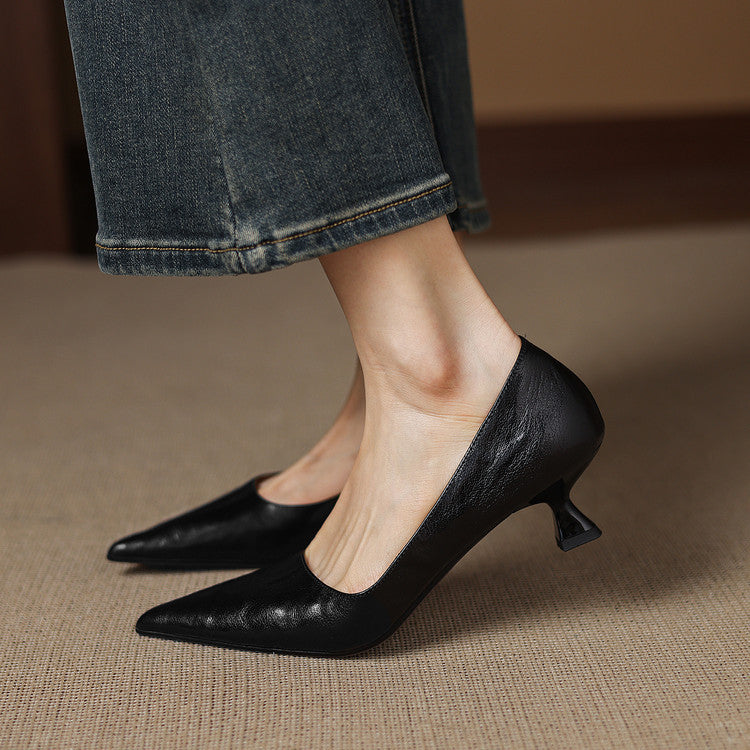 Michèle | Elegante Pumps mit Niedrigem Absatz