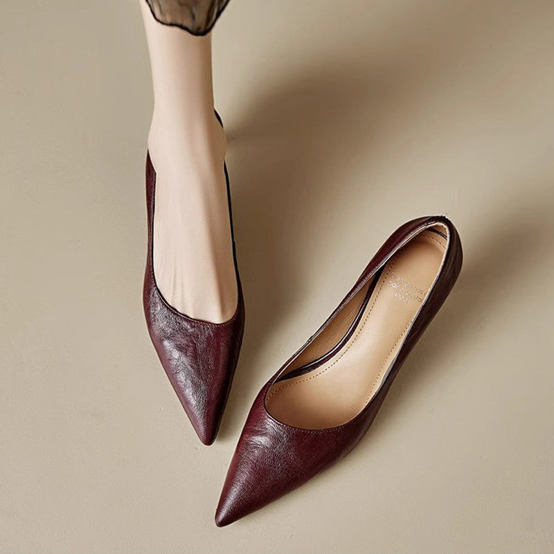 Michèle | Elegante Pumps mit Niedrigem Absatz