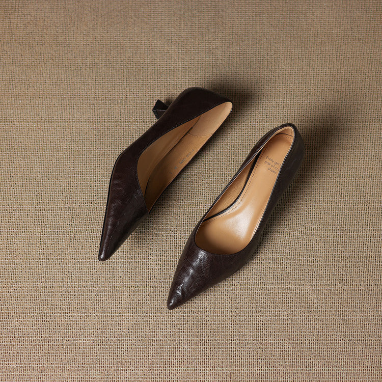 Michèle | Elegante Pumps mit Niedrigem Absatz