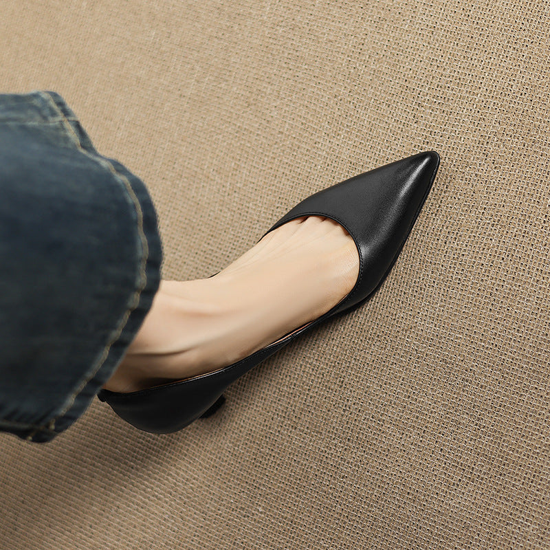 Calenne Leder-Pumps