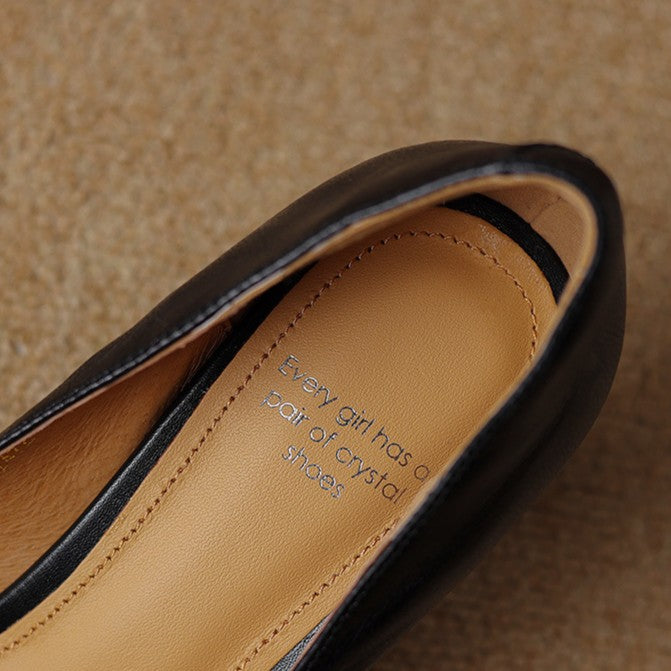Cymara Pumps aus Leder