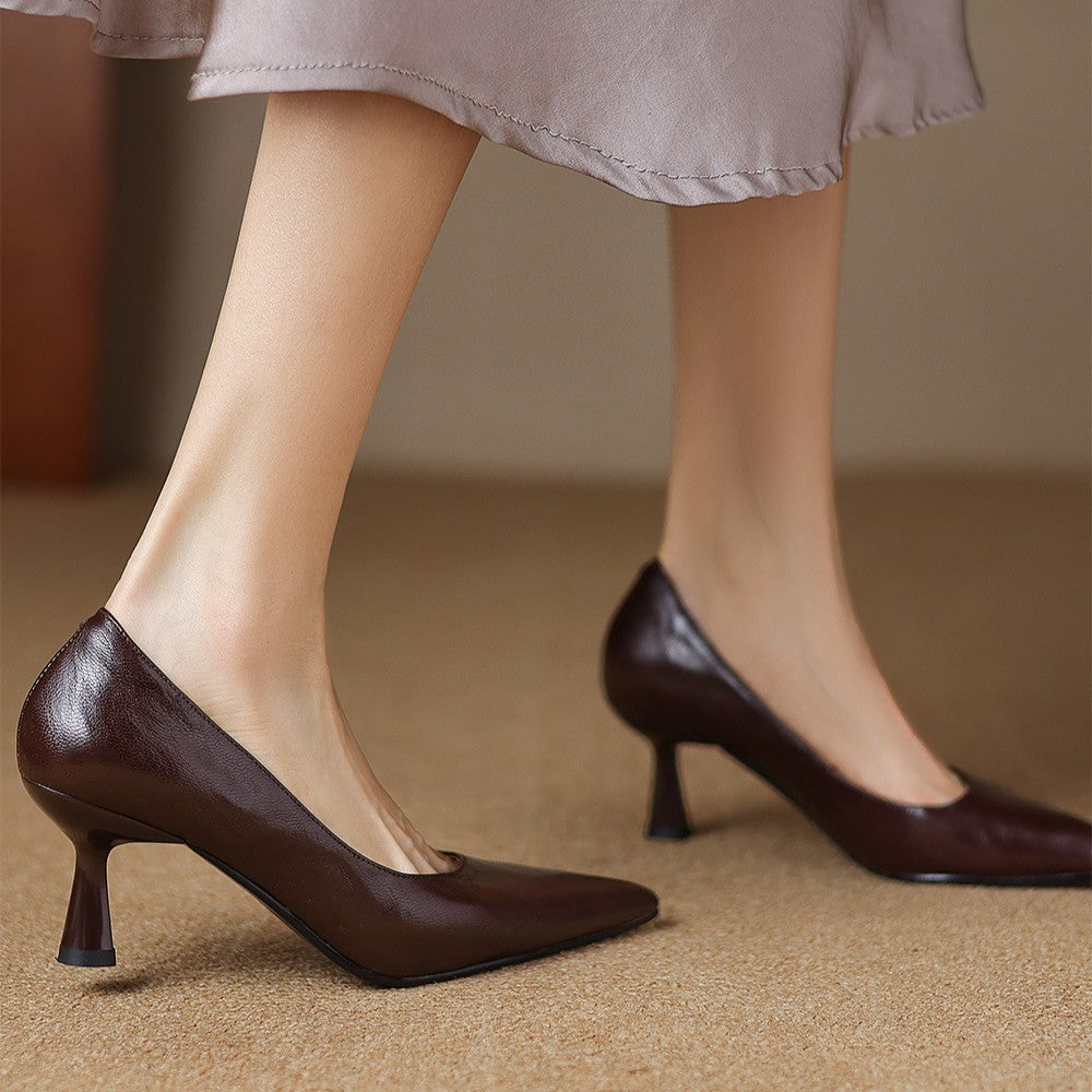 Cymara Pumps aus Leder