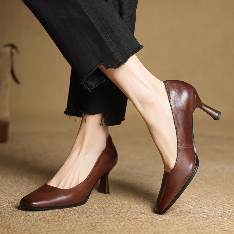Elviera Leder-Pumps
