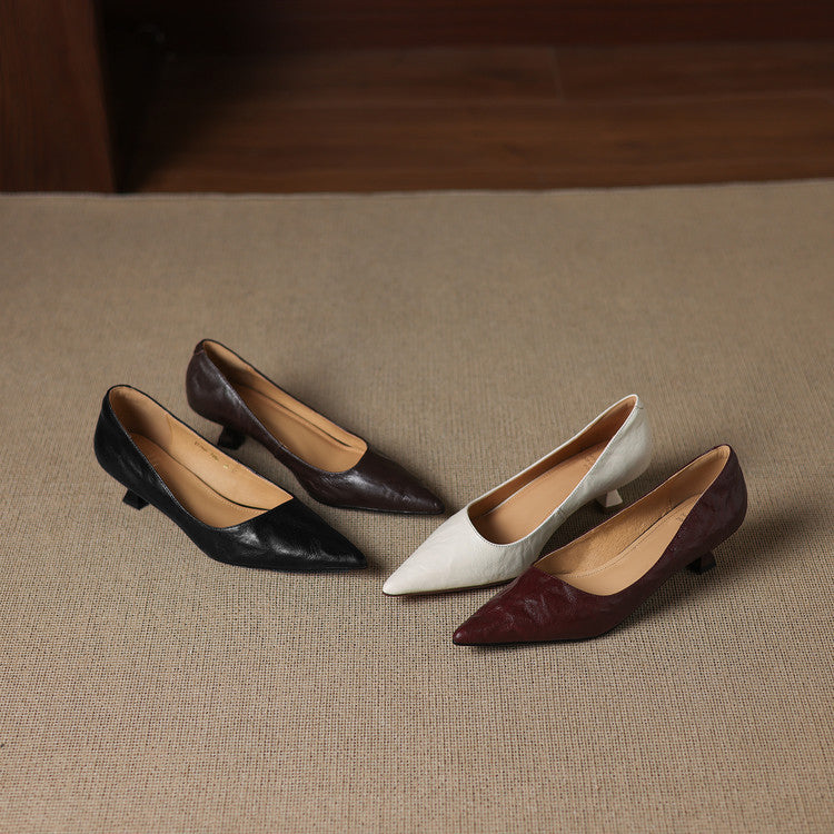Michèle | Elegante Pumps mit Niedrigem Absatz