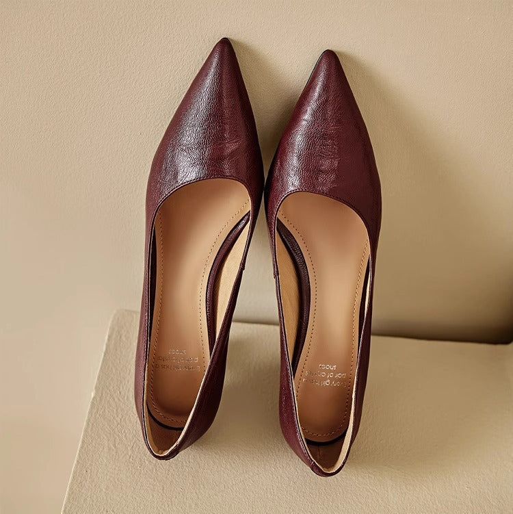 Michèle | Elegante Pumps mit Niedrigem Absatz