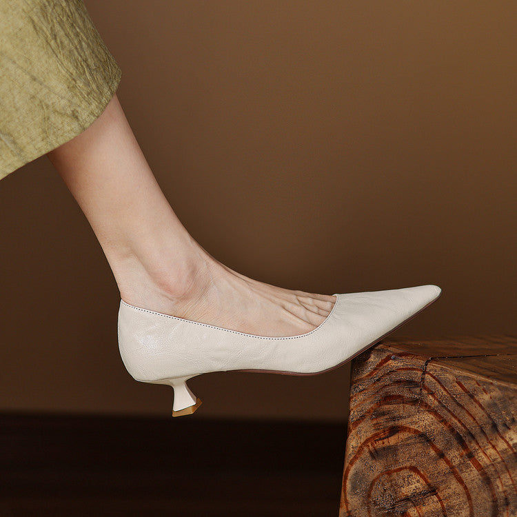 Michèle | Elegante Pumps mit Niedrigem Absatz