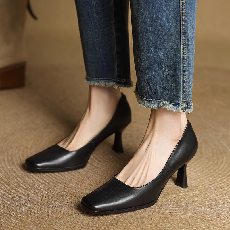Elviera Leder-Pumps