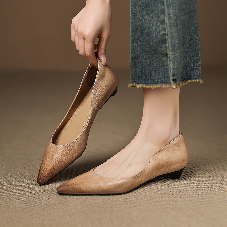 Echte Leder Ballerinas Arla