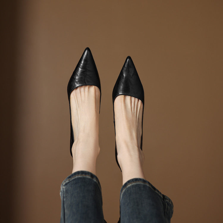Michèle | Elegante Pumps mit Niedrigem Absatz
