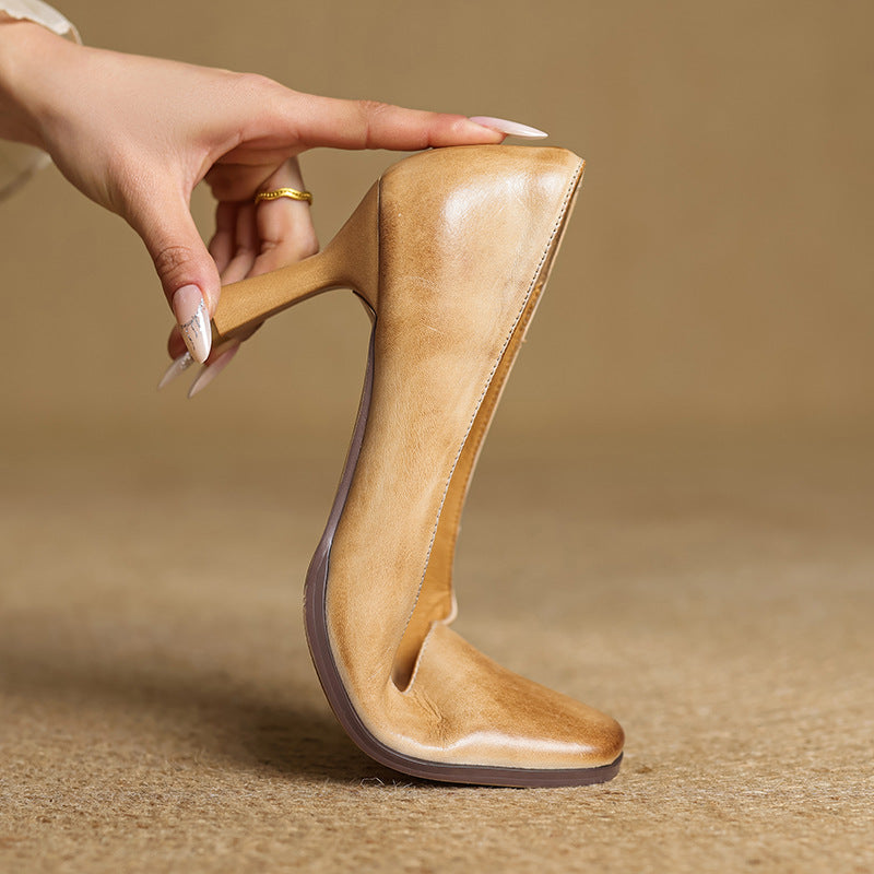 Elviera Leder-Pumps