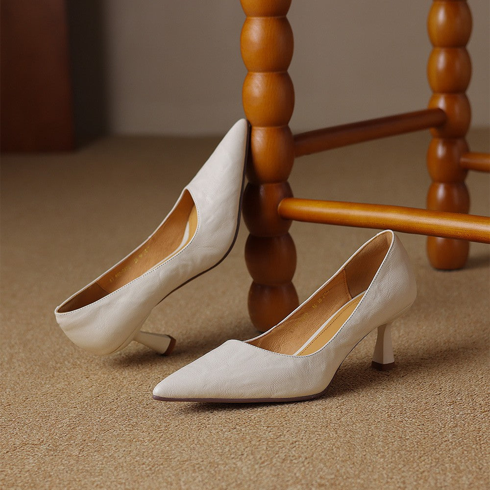 Cymara Pumps aus Leder