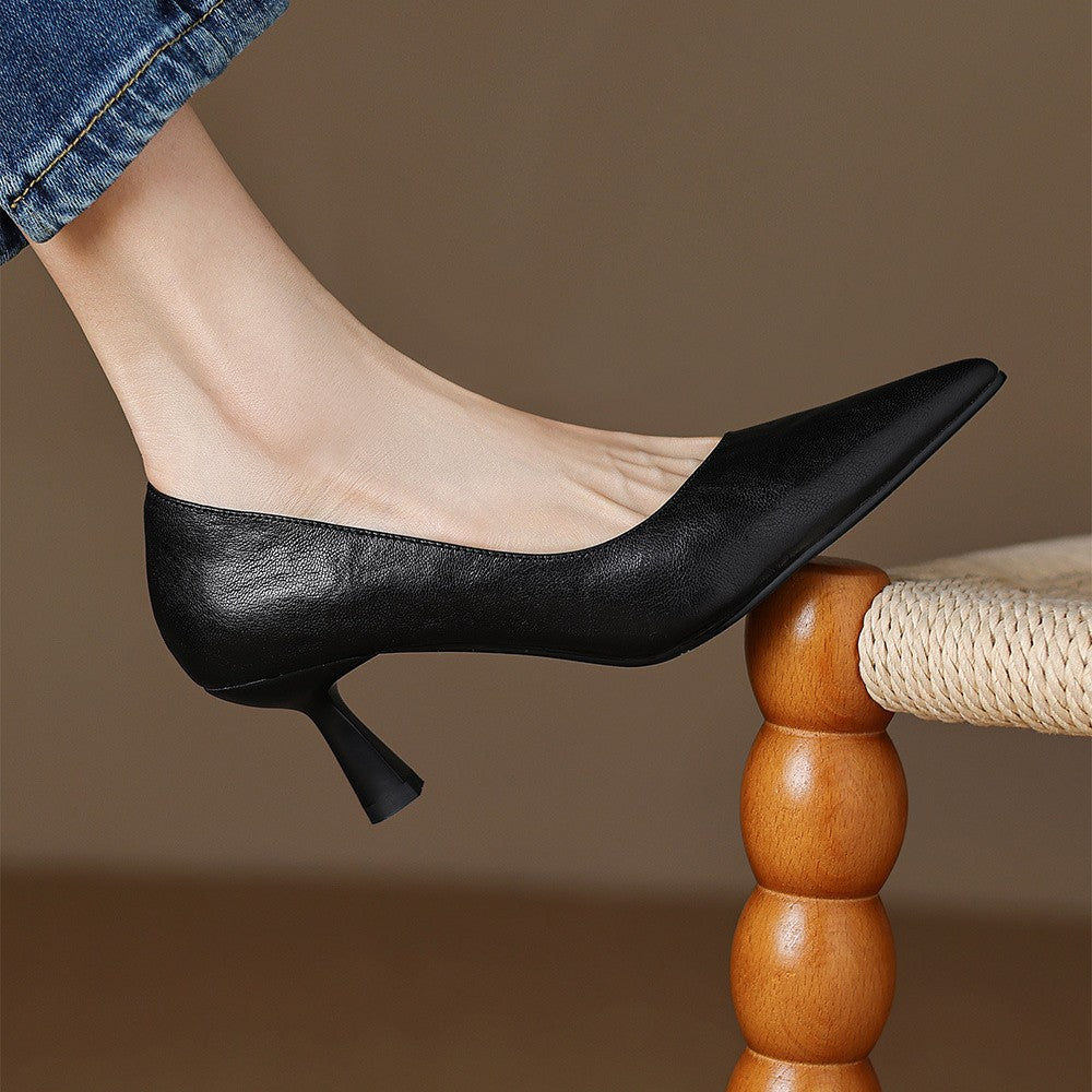 Cymara Pumps aus Leder