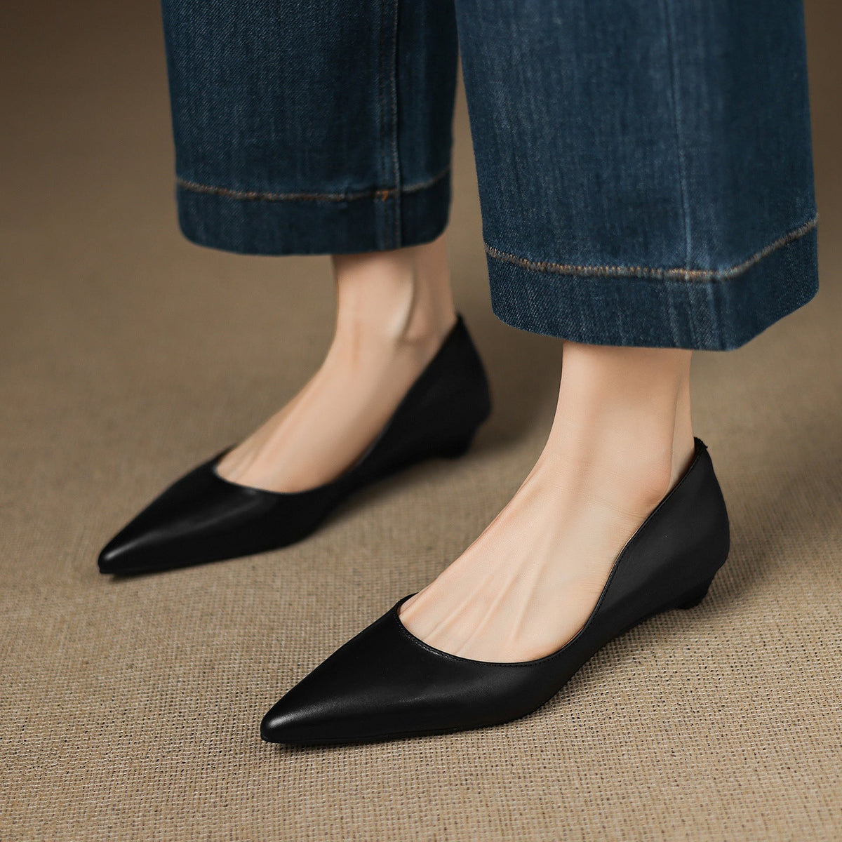 Echte Leder Ballerinas Arla