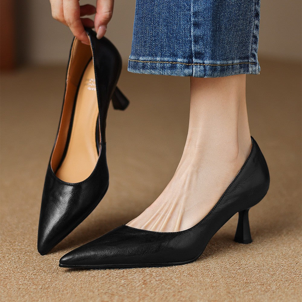 Cymara Pumps aus Leder