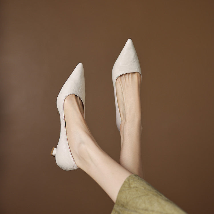 Michèle | Elegante Pumps mit Niedrigem Absatz