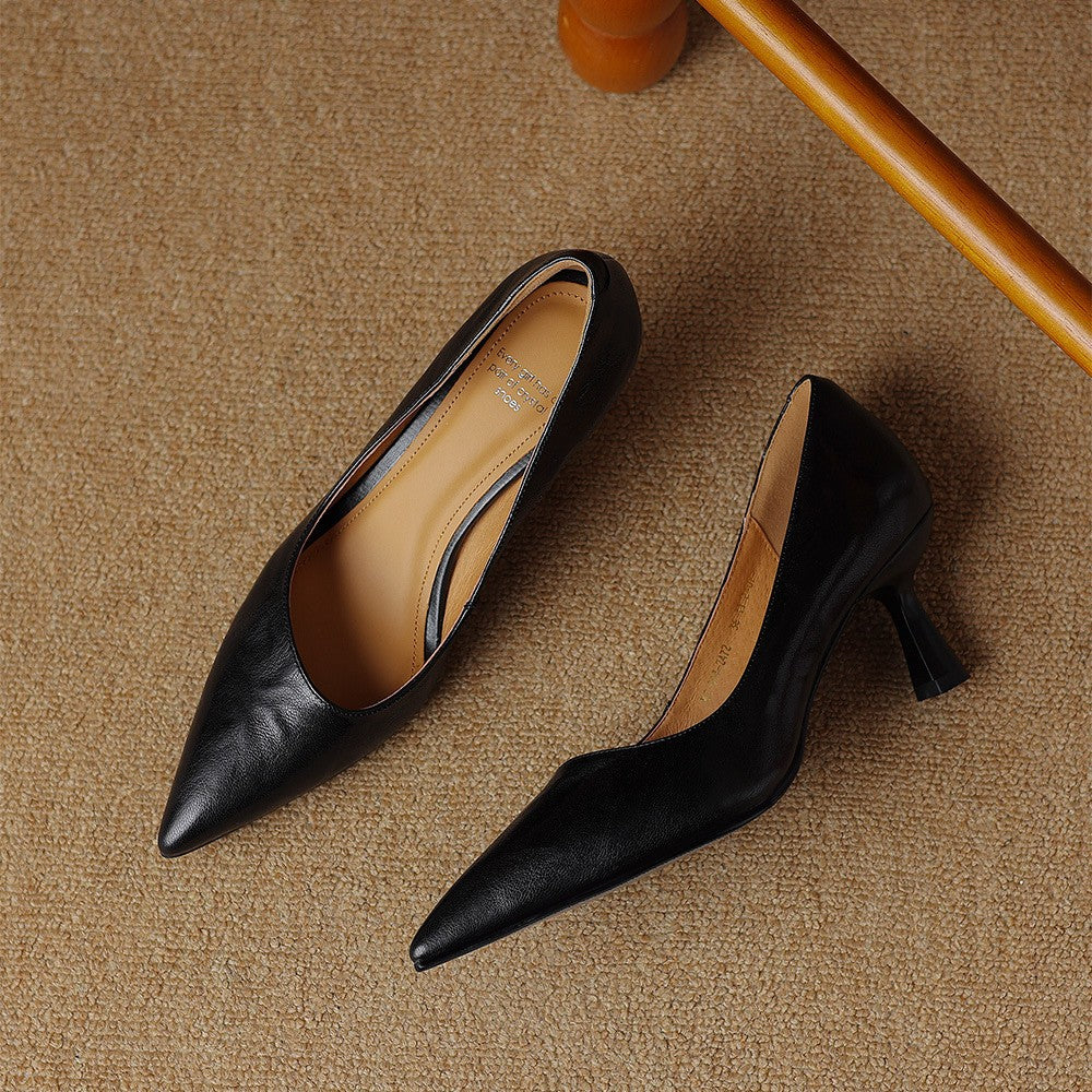 Cymara Pumps aus Leder