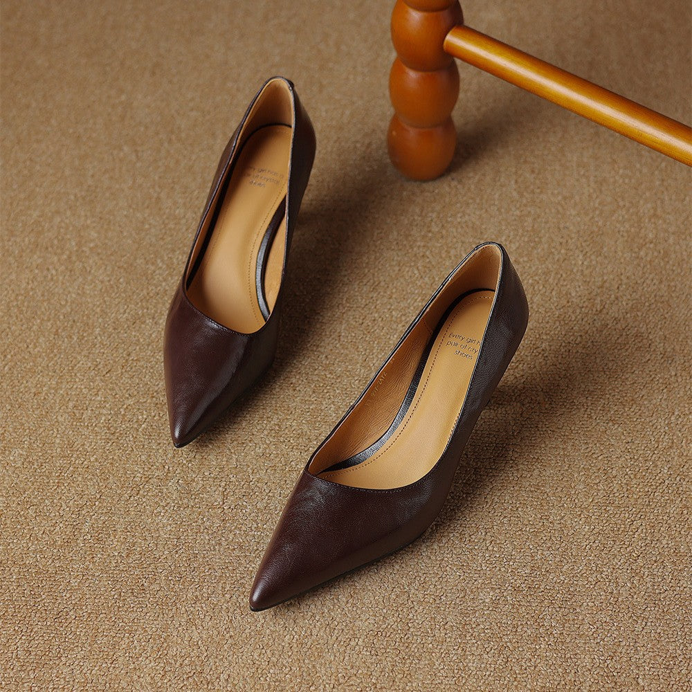 Cymara Pumps aus Leder