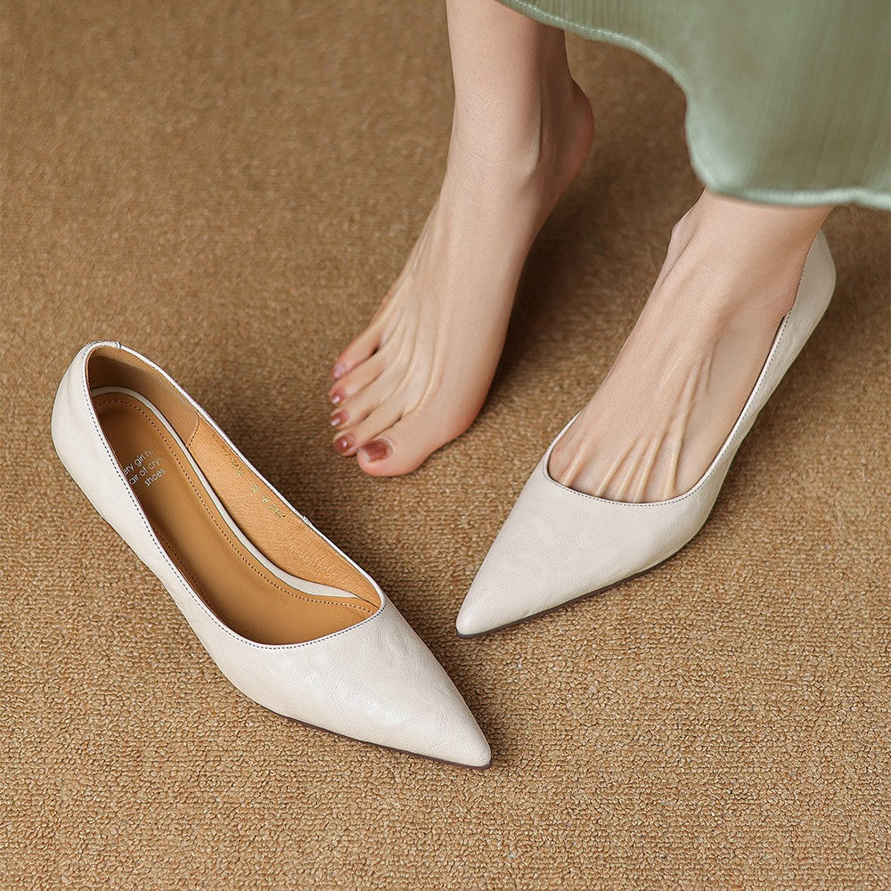 Cymara Pumps aus Leder