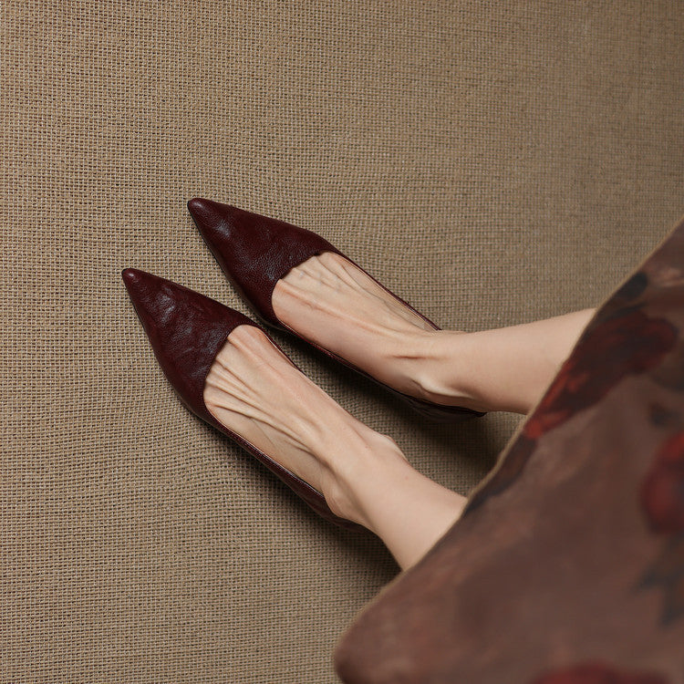 Michèle | Elegante Pumps mit Niedrigem Absatz