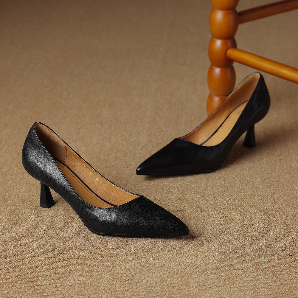 Cymara Pumps aus Leder