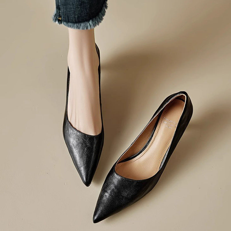 Michèle | Elegante Pumps mit Niedrigem Absatz