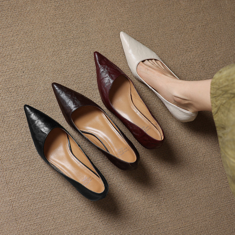 Michèle | Elegante Pumps mit Niedrigem Absatz