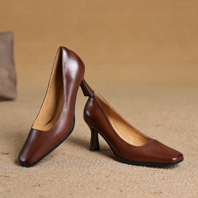 Elviera Leder-Pumps
