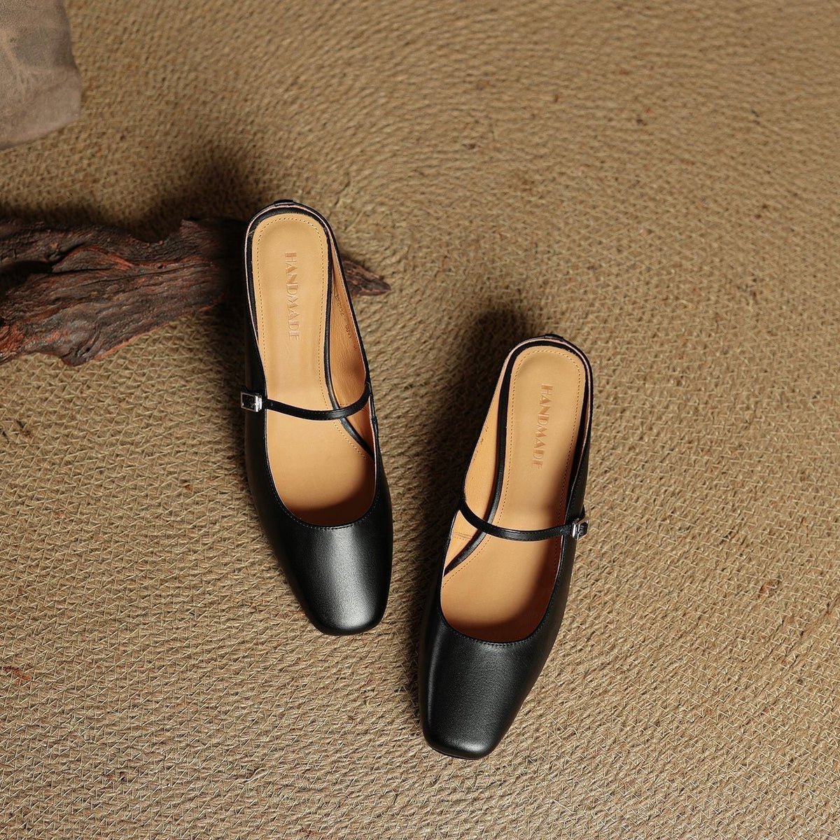 Mules aus Leder Meyra