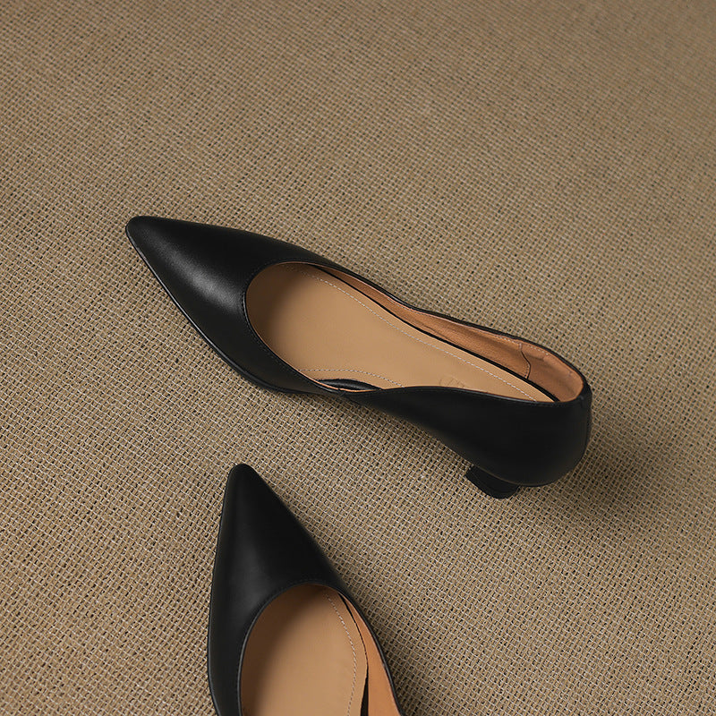 Calenne Leder-Pumps
