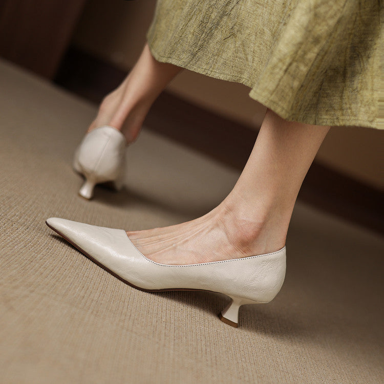 Michèle | Elegante Pumps mit Niedrigem Absatz