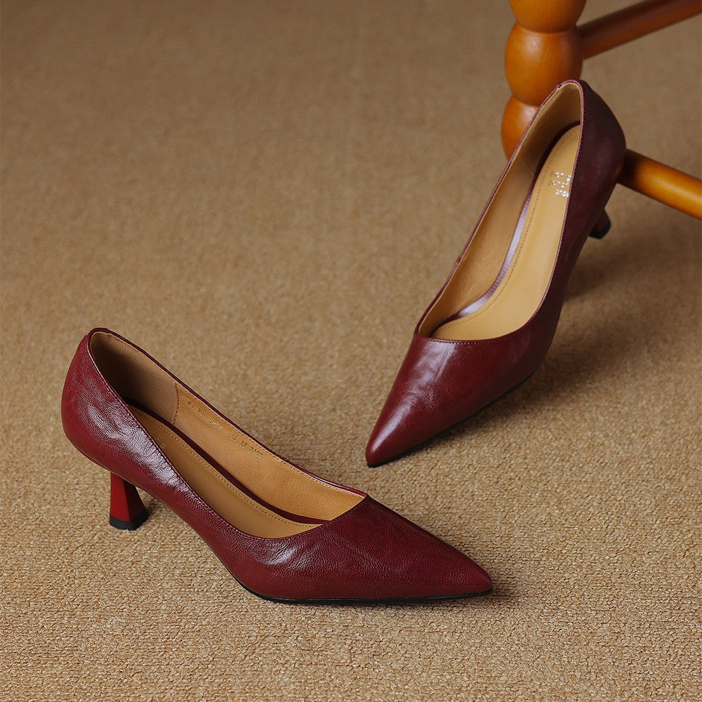 Cymara Pumps aus Leder
