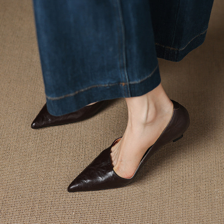Michèle | Elegante Pumps mit Niedrigem Absatz