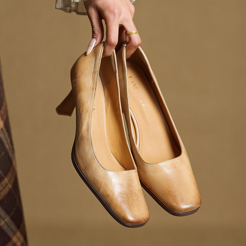 Elviera Leder-Pumps