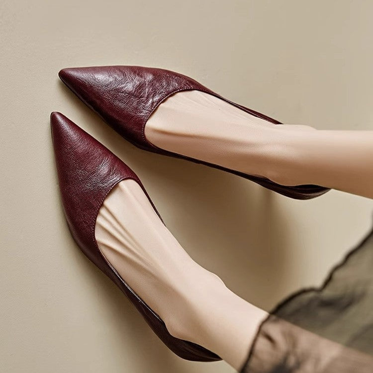 Michèle | Elegante Pumps mit Niedrigem Absatz