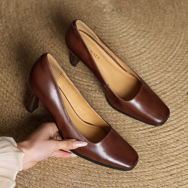 Elviera Leder-Pumps