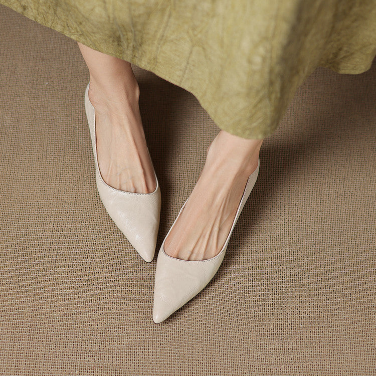 Michèle | Elegante Pumps mit Niedrigem Absatz
