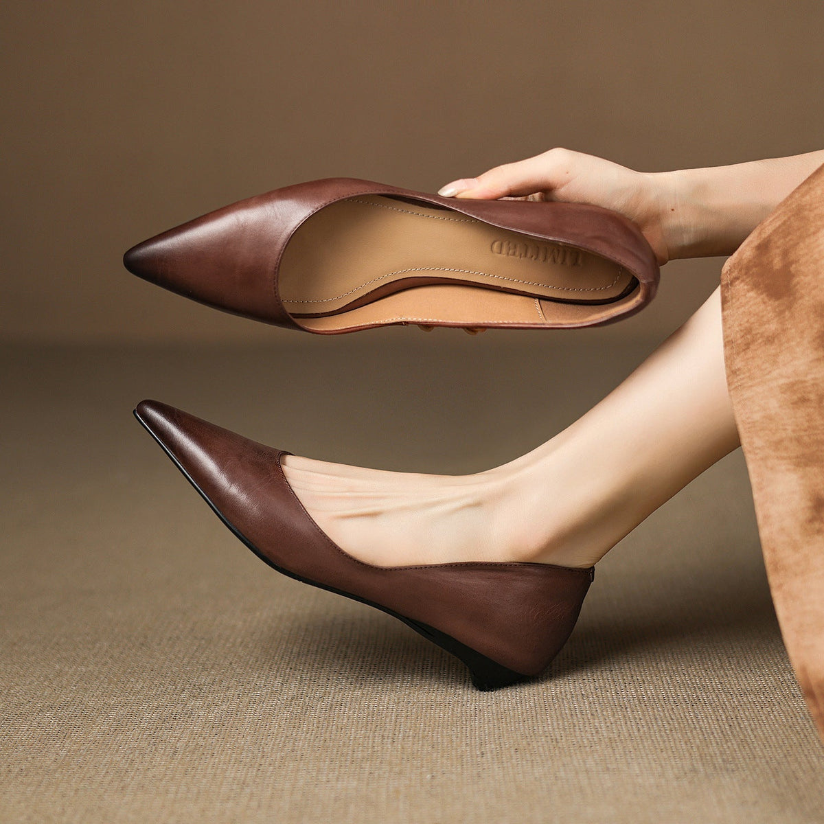 Echte Leder Ballerinas Arla