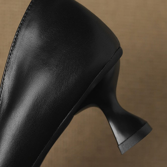 Calenne Leder-Pumps