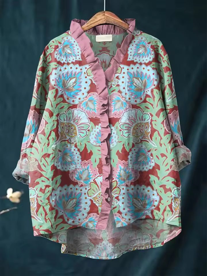 Bluse mit Ruhigem Charakter
