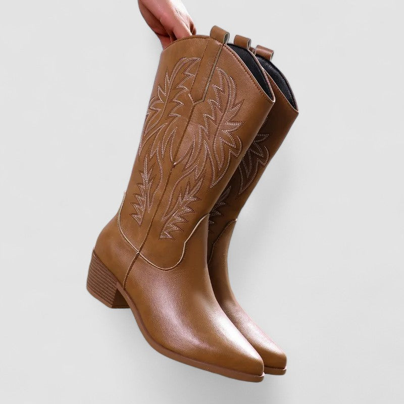 Claire - Orthopädische Western-Stiefel
