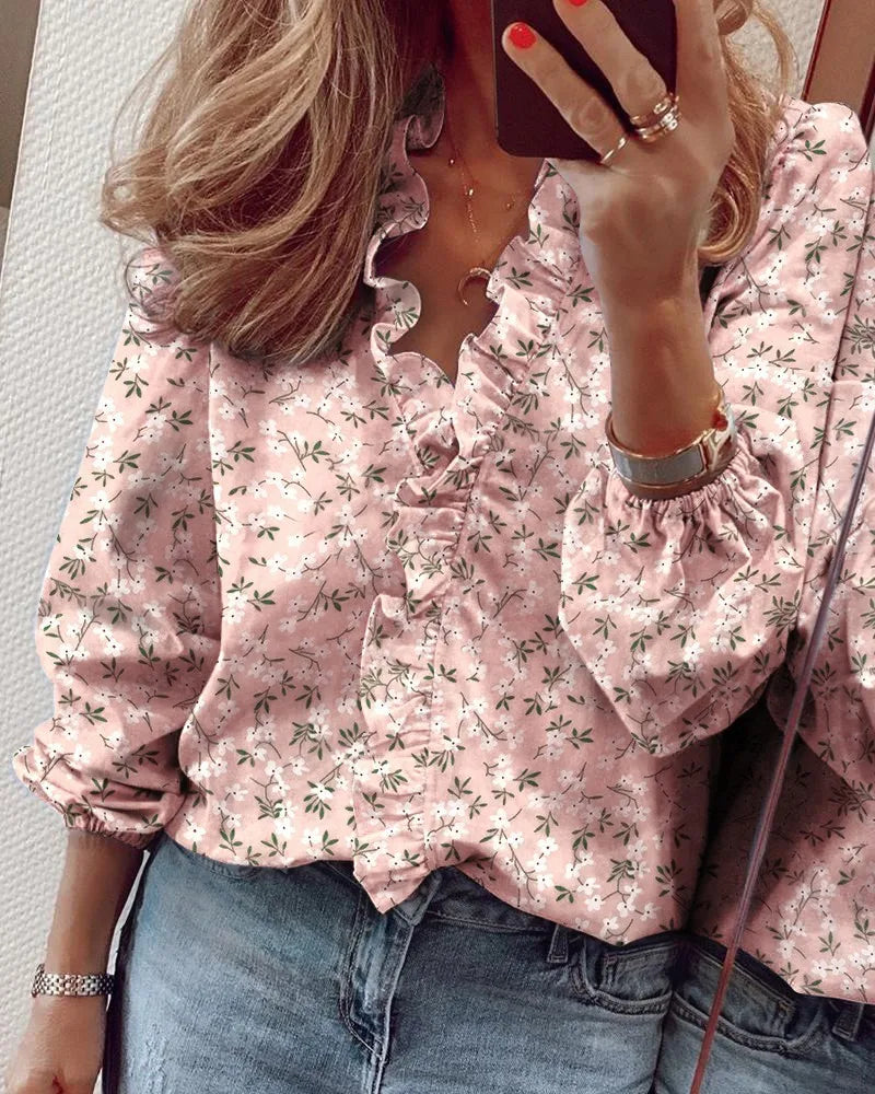 Maren | Elegante Bluse mit langen Ärmeln