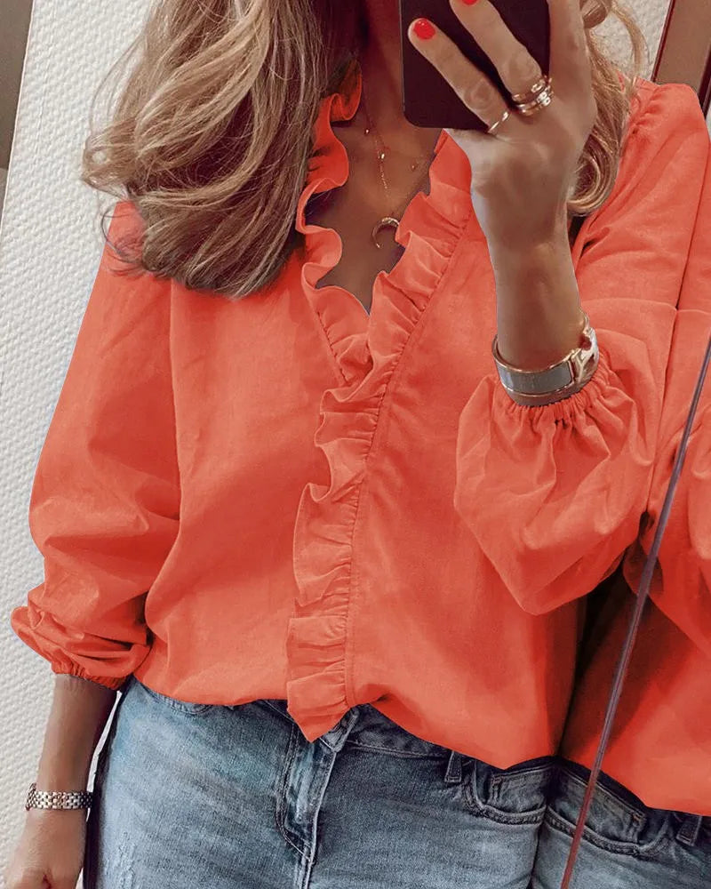 Maren | Elegante Bluse mit langen Ärmeln