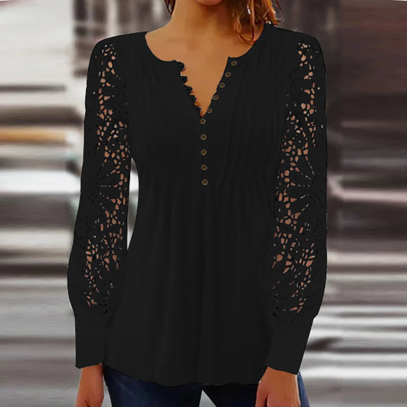 Marianne | Elegante Bluse mit langen Ärmeln