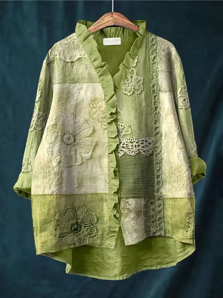 Bluse mit Ruhigem Charakter