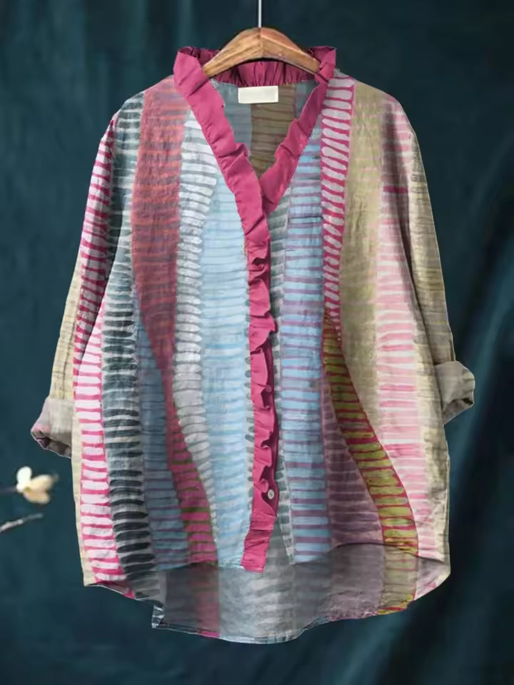 Bluse mit Ruhigem Charakter