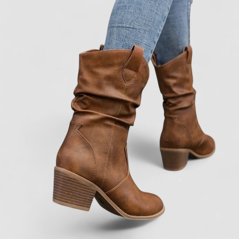 Vivian – Orthopädische Lederstiefel