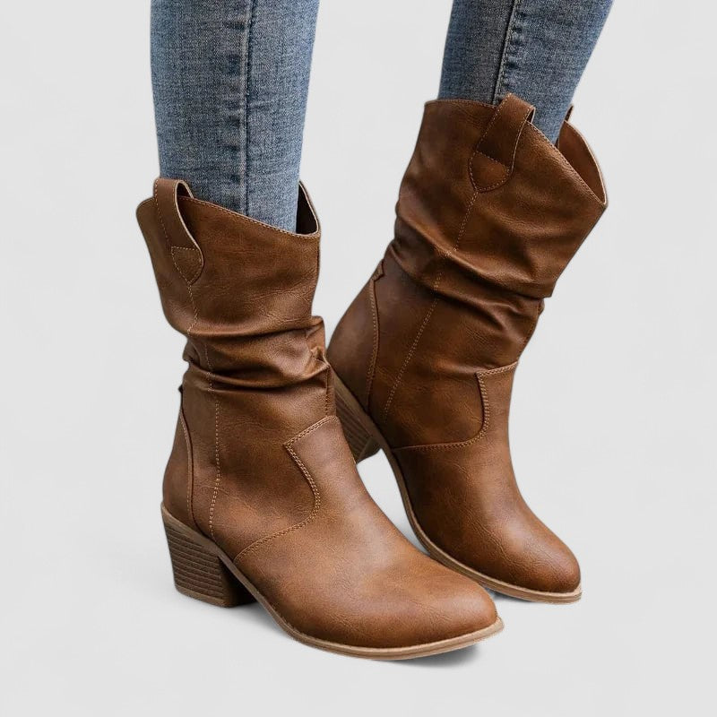 Vivian – Orthopädische Lederstiefel