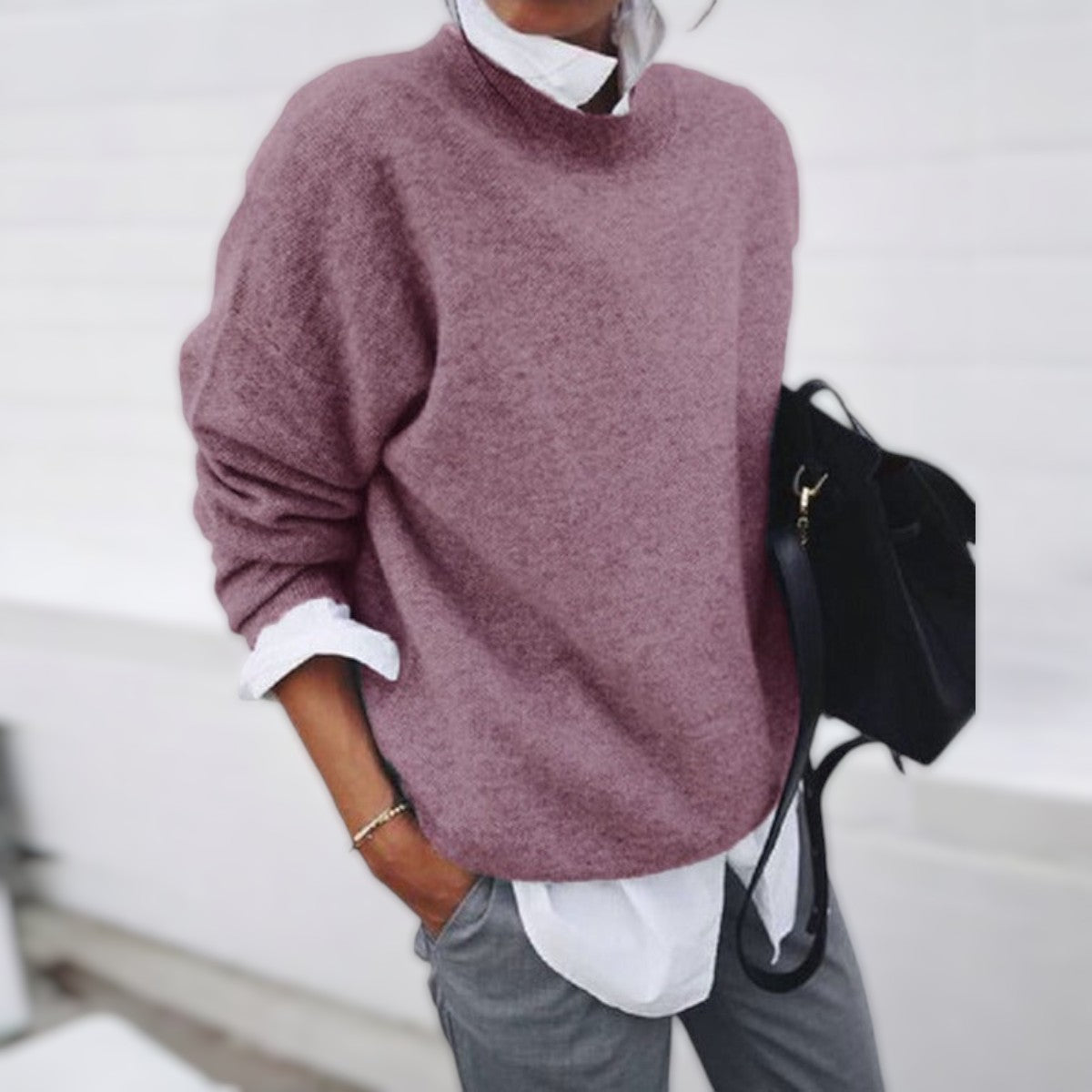 MAËLLE | Weicher Kaschmirpullover für Damen
