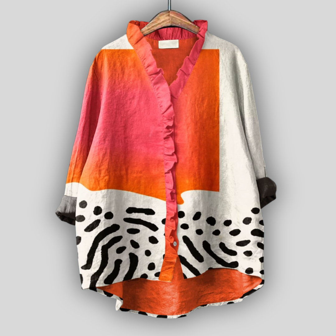 Bluse mit Ruhigem Charakter