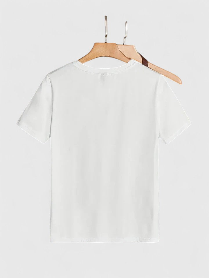 Jamie | Bequemes Kurzarm-T-Shirt.